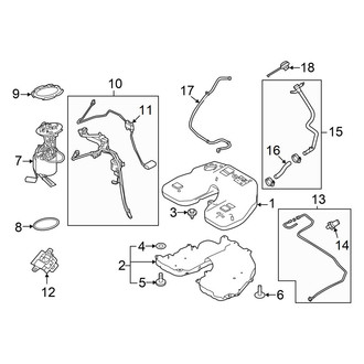 Land Rover OE - Fuel System Components (MILD HYBRID EV-GAS (MHEV))