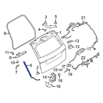 Land Rover OE - Liftgate Lift Support