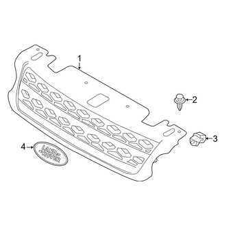 Land Rover OE - Grille & Components (SVR / SVR Carbon Edition)