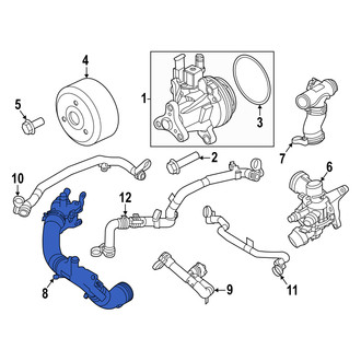 Land Rover OE - Radiator Coolant Hose