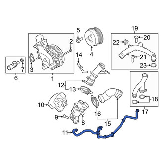 Land Rover OE - Radiator Coolant Hose