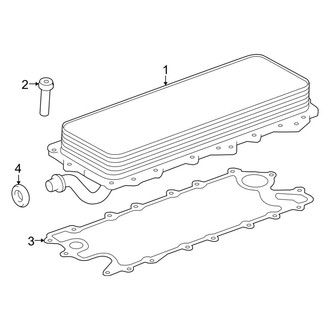 Land Rover OE - Cooling - Engine Oil Cooler (Autobiography / Autobiography Dynamic / HSE Dynamic / SVR / SVR Carbon Edition 5.0L)