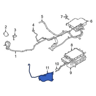 Land Rover OE - Drive Motor Inverter Coolant Line