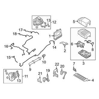 Land Rover OE - Electrical - Ride Control Components (5 Passenger, Seating), (Autobiography / Autobiography Dynamic / HSE Dynamic / HSE Silver Edition / HST / SE / SVR / SVR Carbon Edition)