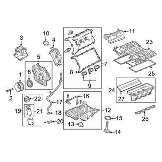 Land Rover OE - Engine Parts (Autobiography Dynamic / HSE Dynamic / SVR 5.0L)