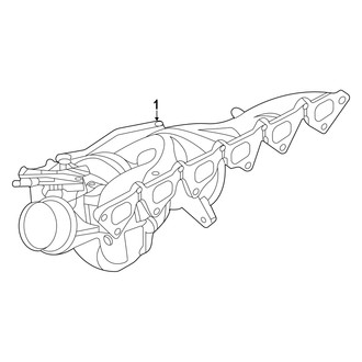 Land Rover OE - Exhaust System - Manifold (HSE / HST / SE MILD HYBRID EV-GAS (MHEV))