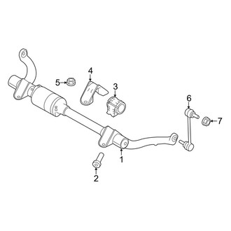 Land Rover OE - Front Suspension - Stabilizer Bar & Components (With Active Stabilizer), (Autobiography Dynamic / HSE Dynamic / SVR / SVR Carbon Edition / SVR Ultimate Edition)