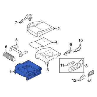 Land Rover OE - Front Left Seat Frame
