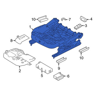 Land Rover OE - Front Left Seat Frame