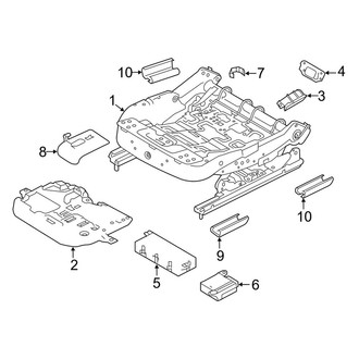 Land Rover OE - Seats & Tracks - Tracks & Components (Autobiography / Autobiography Dynamic / HSE Dynamic / HSE Silver Edition / HST / SE)