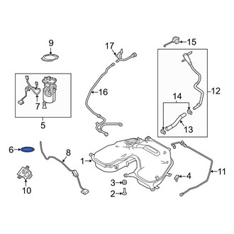Land Rover OE - Fuel Pump Tank Seal