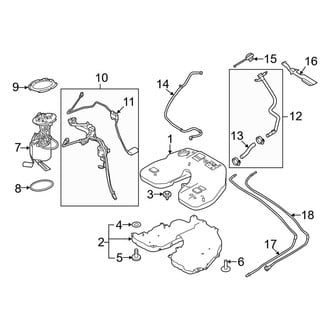 Land Rover OE - Fuel System Components (HSE Silver Edition Diesel)