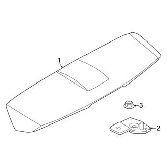 Land Rover OE - Lift Gate - Spoiler (Autobiography Dynamic / HSE / HSE Dynamic / HST / SE)