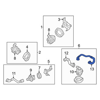 Land Rover OE - Drive Motor Battery Pack Coolant Hose