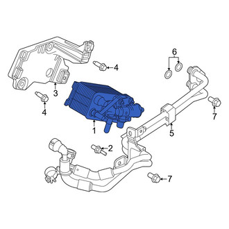 Land Rover OE - Automatic Transmission Oil Cooler