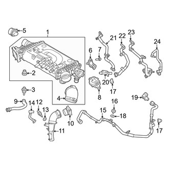 Land Rover OE - Cooling - Intercooler (Autobiography)