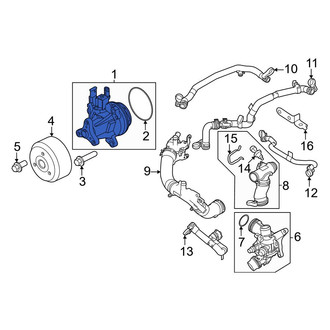 Land Rover OE - Engine Water Pump