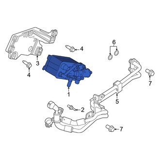 Land Rover OE - Automatic Transmission Oil Cooler