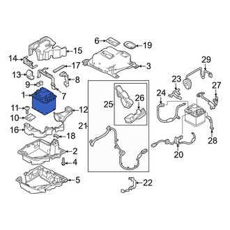 Land Rover OE - Vehicle Battery