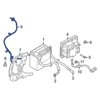 Land Rover OE - Battery Vent Tube