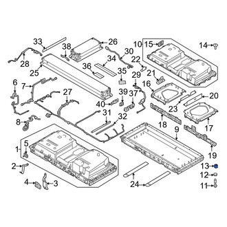 Land Rover OE - Drive Motor Battery Pack Cover Insulator