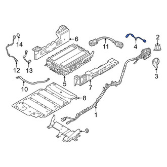 Land Rover OE - Drive Motor Battery Pack Charging Port Door Release Actuator