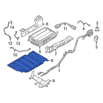 Land Rover OE - Lower Junction Block Cover