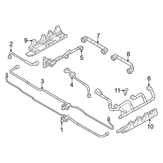 Land Rover OE - Electrical Components (High Voltage, Cooling Pipes, Plug-In), (PLUG-IN HYBRID EV-GAS (PHEV))