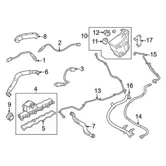 Land Rover OE - Emission System - Emission Components (MILD HYBRID EV-GAS (MHEV))