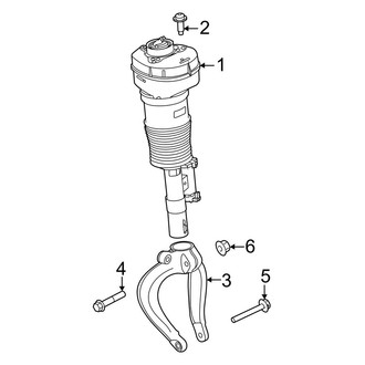 Land Rover OE - Front Suspension - Struts & Components
