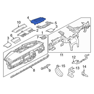 Land Rover OE - Instrument Panel Cover