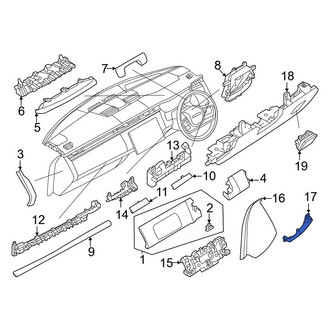 Land Rover OE - Instrument Panel Trim Panel