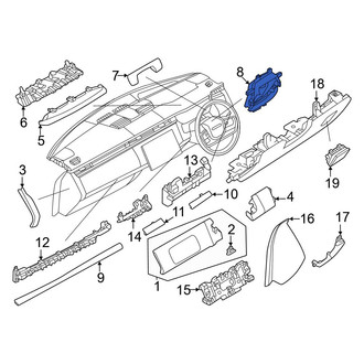 Land Rover OE - Instrument Panel Trim Panel