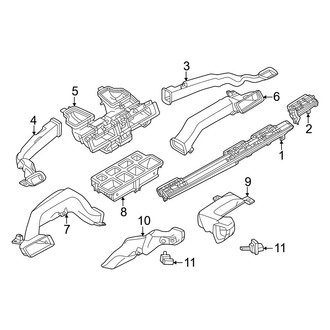 Land Rover OE - Instrument Panel - Ducts (Instrument Panel)