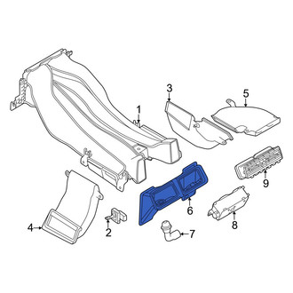 Land Rover OE - Front Rearward Instrument Panel Air Duct