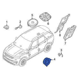 Land Rover OE - Center Lower Speaker