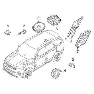 Land Rover OE - Console - Sound System (Sound)