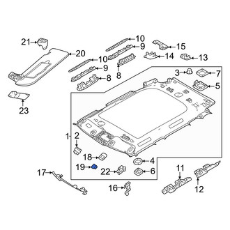 Land Rover OE - Headliner Clip
