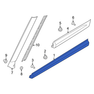 Land Rover OE - Rear Left Rocker Panel Guard
