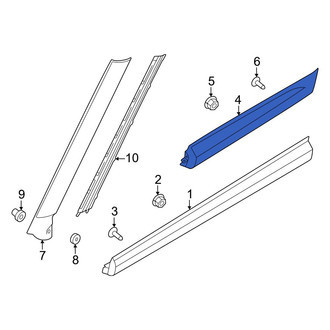 Land Rover OE - Front Right Rocker Panel Guard