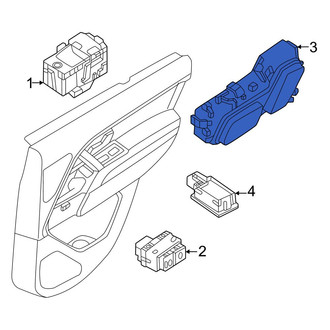 Land Rover OE - Rear Right Power Seat Switch