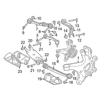 Land Rover OE - Rear Suspension - Suspension Components