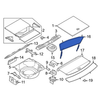 Land Rover OE - Rear Cargo Net
