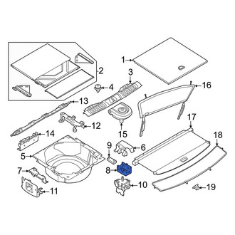 Land Rover OE - Drive Motor Battery Pack Bracket