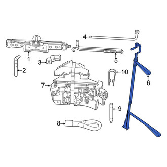Land Rover OE - Rear Spare Tire Carrier