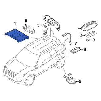 Land Rover OE - Radio Antenna Base
