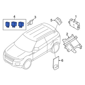 Land Rover OE - Accessory Power Relay