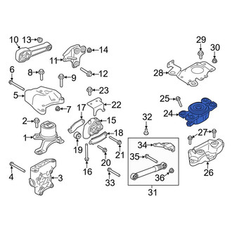 Land Rover OE - Automatic Transmission Mount