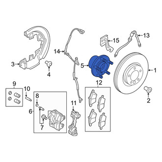 Land Rover OE - Front Wheel Hub