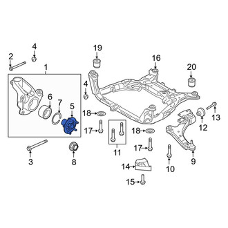 Land Rover OE - Front Wheel Hub